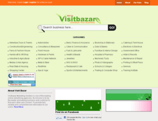 business.visitbazar.com screenshot