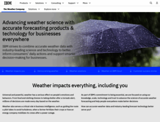 business.weather.com screenshot