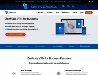 business.zenmate.com screenshot