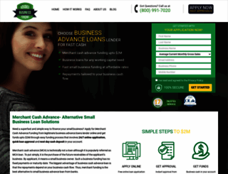 businessadvancefunding.com screenshot