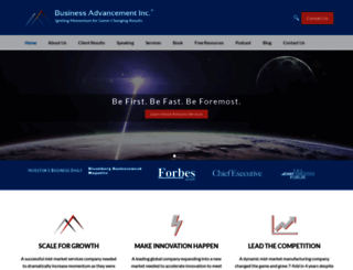 businessadvancementinc.com screenshot