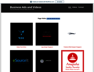 businessadvertisements2021.wordpress.com screenshot