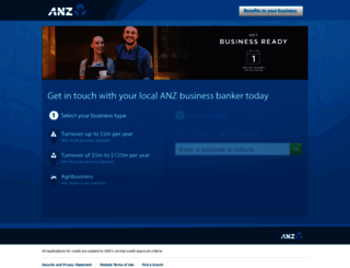 businessadvice.anz.com screenshot