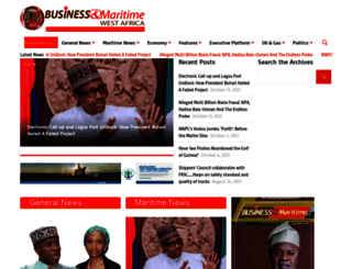 businessandmaritimewestafrica.com screenshot