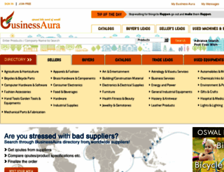 businessaura.com screenshot