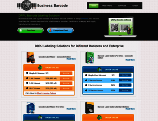 businessbarcode.com screenshot