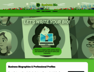 businessbio.ca screenshot