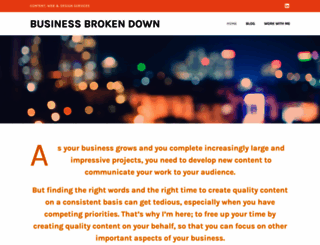 businessbrokendown.com screenshot