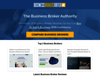 businessbrokersrated.com screenshot