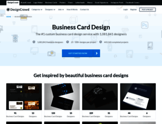 businesscard.designcrowd.co.in screenshot