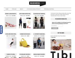 businesschic.com.au screenshot