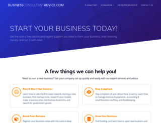 businessconsultantadvice.com screenshot