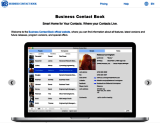 businesscontactbook.com screenshot