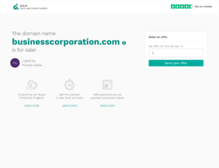 businesscorporation.com screenshot