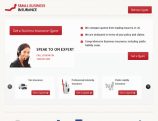 businesscoverage.co.uk screenshot