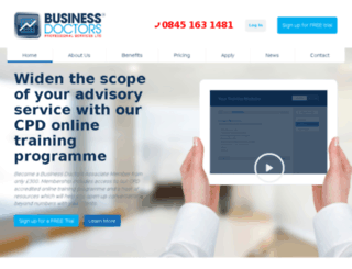 businessdoctorsprofessional.co.uk screenshot