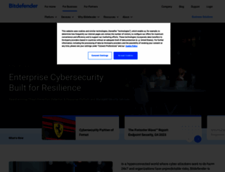 businessemail.bitdefender.com screenshot