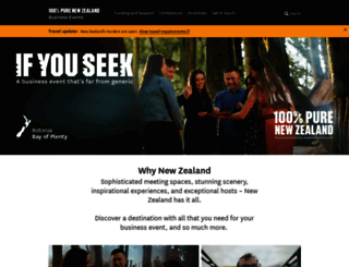 businessevents.newzealand.com screenshot