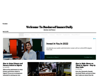 businessfinancedaily.com screenshot