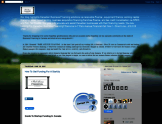 businessfinancingcanada.blogspot.com screenshot
