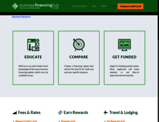 businessfinancinghub.com screenshot