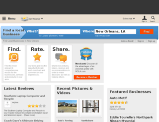 businessfinder.nola.com screenshot