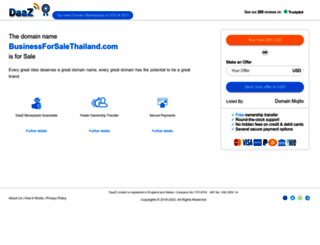 businessforsalethailand.com screenshot