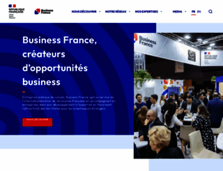 businessfrance.fr screenshot