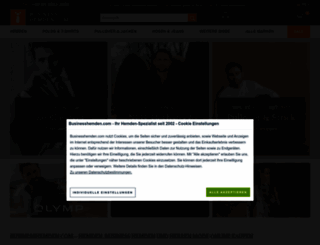 businesshemden.com screenshot