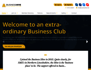 businesshive.net screenshot