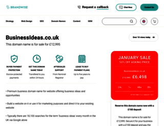 businessideas.co.uk screenshot