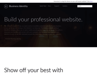 businessidentitydemo.wordpress.com screenshot