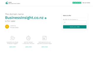 businessinsight.co.nz screenshot