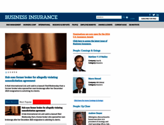 businessinsurance.com screenshot