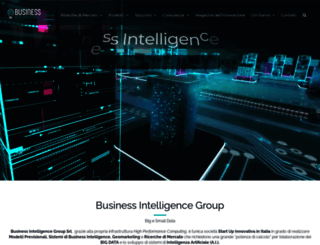businessintelligencegroup.it screenshot
