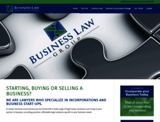businesslawgroup.ca screenshot