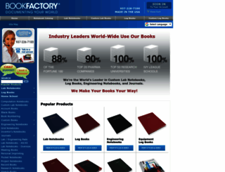 businessledgerbooks.com screenshot