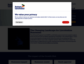businesslincolnshire.com screenshot