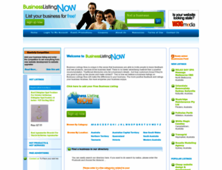 businesslistingnow.com screenshot