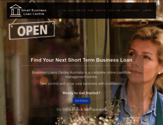 businessloanscentre.com.au screenshot