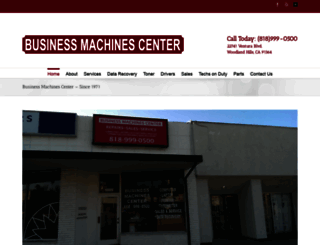 businessmachinescenter.com screenshot