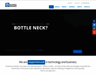 businessminder.net screenshot