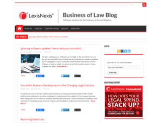 businessoflawblog.com screenshot