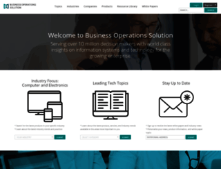 businessoperationssolution.com screenshot