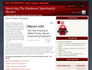 businessopportunitymarket.com screenshot