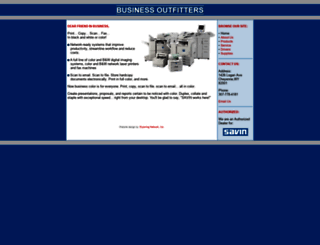businessoutfitters.com screenshot