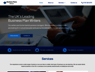 businessplansdirect.com screenshot