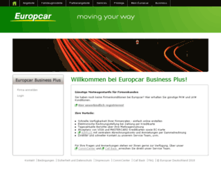 businessplus.europcar.de screenshot