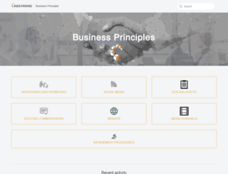 businessprinciples.zendesk.com screenshot