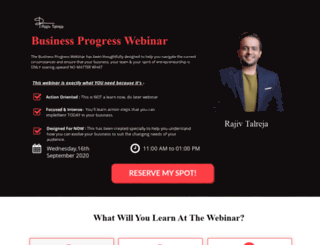 businessprogresswebinar.com screenshot